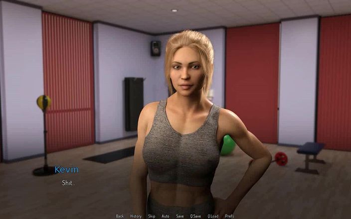 Dirty GamesXxX: Legată la facultate: blondă puternică în sala de sport ep.39