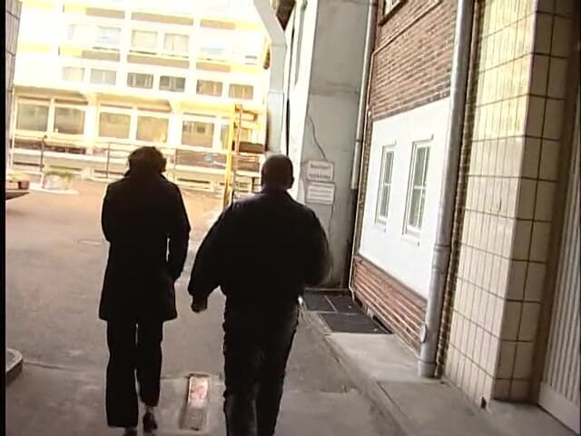 Lucky Cooch: Girl talking to a reporter