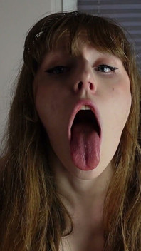I Beg for Your Cum on My Tongue
