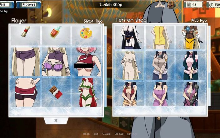 LoveSkySan69: Naruto Hentai - Naruto Trainer [v0.18.2] Part 91 Samui Anal and Ino Undress...