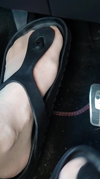 Pedał pompowania w Birkenstocks