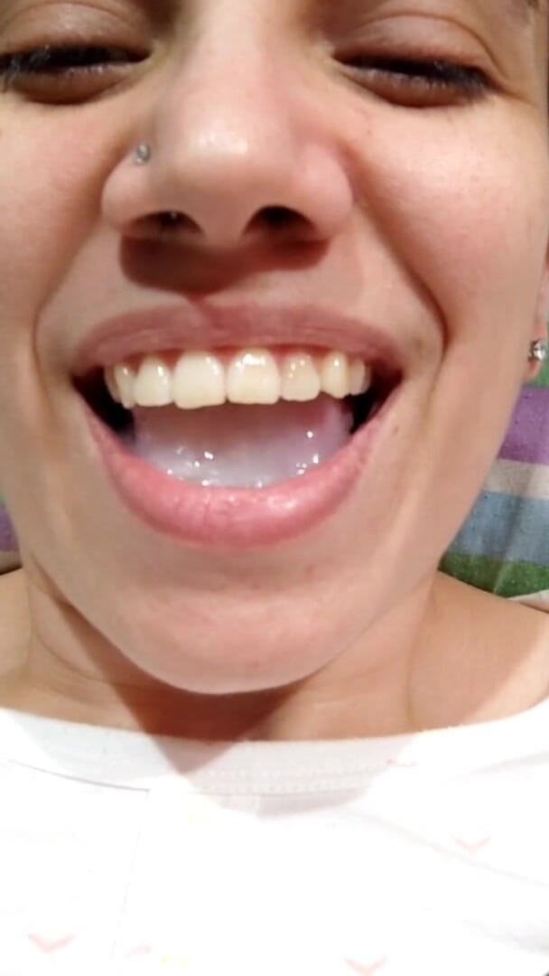 Quickie! After Blowjob Cumplay and Swallow! (no Explicit Sex) (CumArtHD)