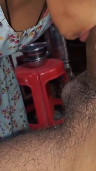 Kavya Sucking Big Indian Dick Till Cum in Mouth Hindi Blowjob Cum in Mouth