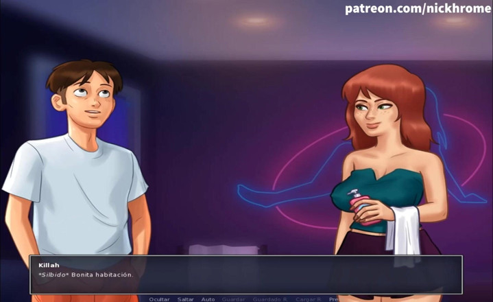 Cartoon Universal: Summertime saga part 81 - sexshop adventure pt1 ( Spanish sub )