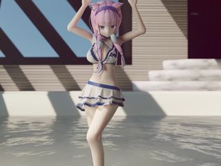 Mmd anime girls: Mmd r-18 anime kızları seksi dans yapıyor (klip 107)