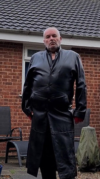 Leather Trench and Pants