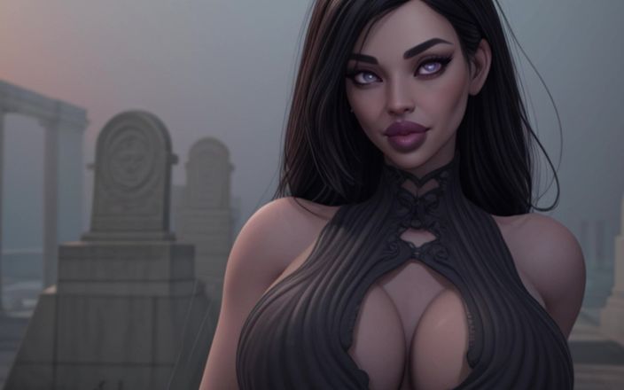 AI Porn: Femme hentai d’inspiration gothique (diaporama)