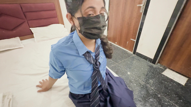 wildDesipair: Desi Teen Flat with College Girl for First Time Sex