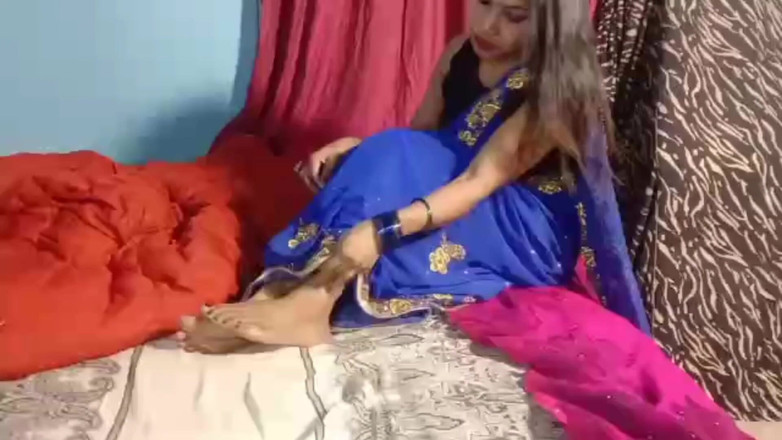 Sabina244: Sypialnia jebanie po raz pierwszy Blue Saree na najlepsze w...