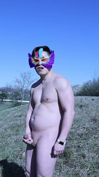 Jerking off in Public