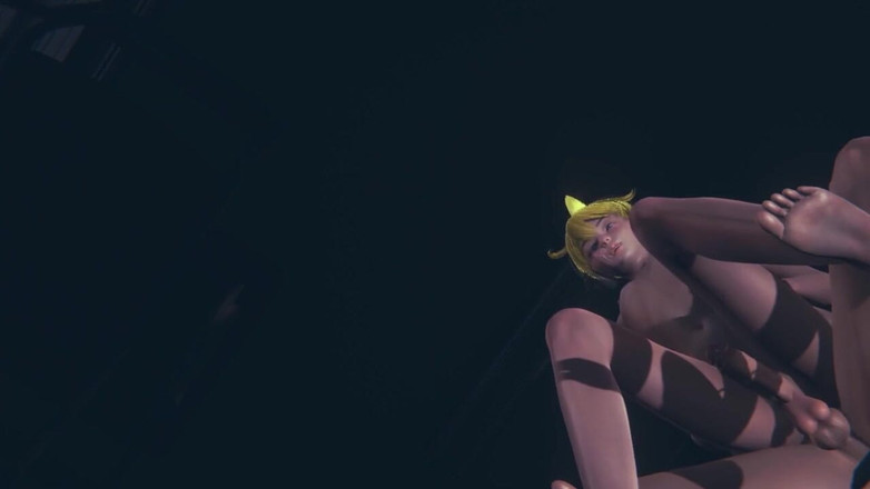 Yaoitube: Vocaloid Yaoi Femboy - Len librando una polla en el aula