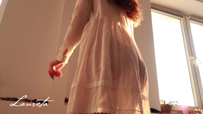 Lanreta: College student lost her tight ass in a bet! Sweet...