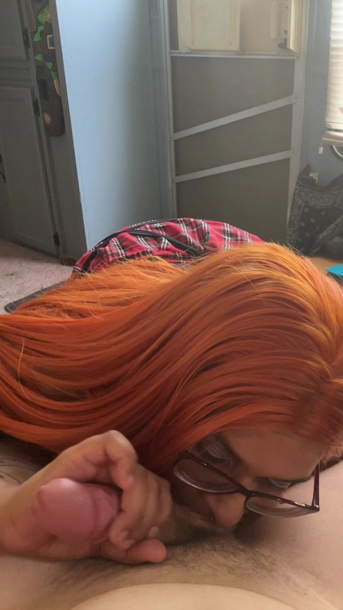 TsAfropuffs: Trans dívka kouří manželovi péro