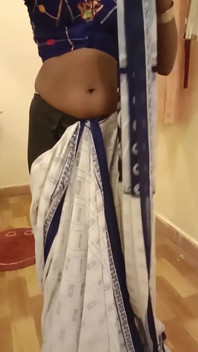 Desi Hotwife Drapes Sexy Saree After Ex-lover Play Cuck Hubby Watches! Hotwifeplayx