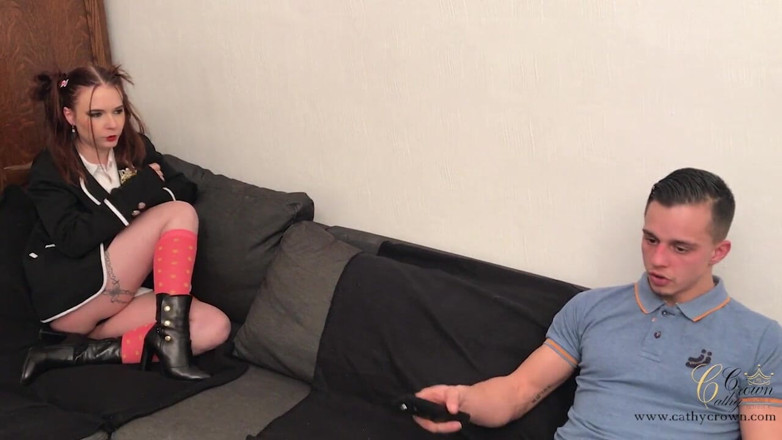 Cathy Crown Production: I'm Fucking with a Handsome Muscular Guy