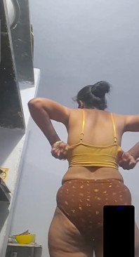 Tamil Stepaunty Enjoyed in Video Call
