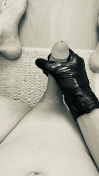 Black and White and Gloved