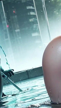 Desnuda en un mundo000 lleno de robots
