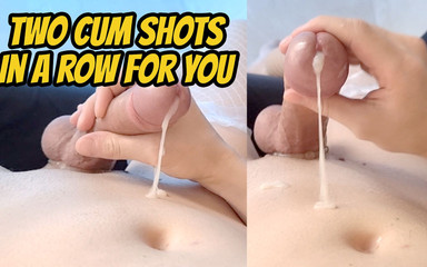 Horny Johny: Femboy连续为你射了两次