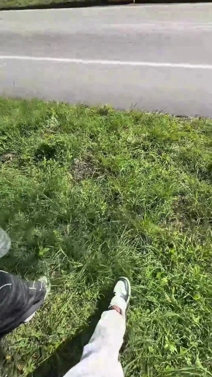 angelitooo: Outdoor Sex on the Road a Lot of Oral Sex