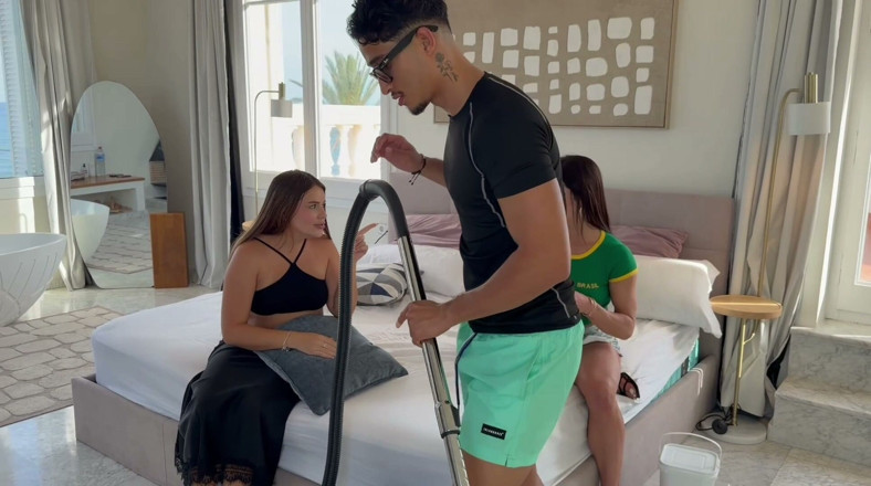 MilanRodriguez: I Fuck the Female Bosses- They Asked Me to Clean...