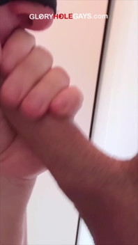 Straight and Curious - 8-shot Cum Explosion at the Gloryhole
