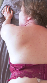 Strip teasing stepmom helps her stepson cum