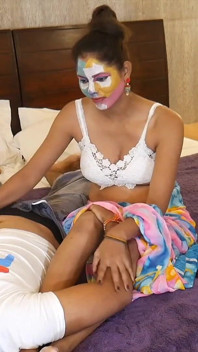 Manohar rende l'umore di Bhabhi per fare sesso