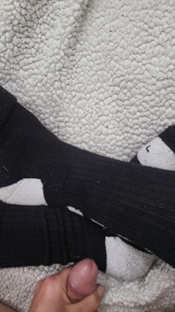 Cum on Nike Elite Socks