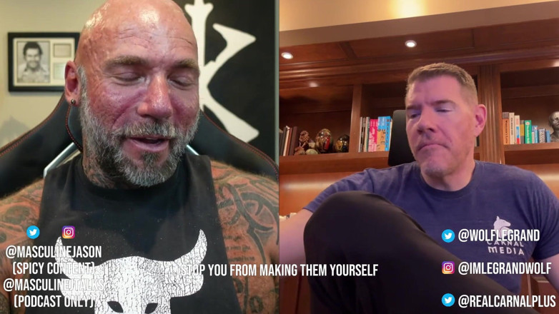 Raw and Uncensored with Masculine Jason: Mărturisiri de vedete porno - Legrand Wolf partea 2 (episodul 175)