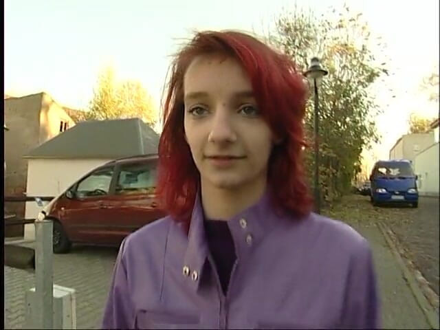 Dirty Teeny: Redhead teen with small tits gives an amazing blowjob at...
