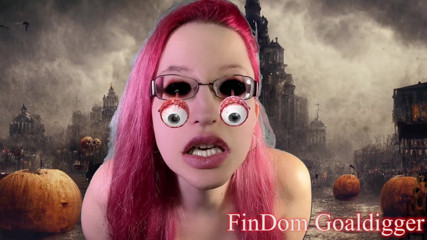 FinDom Goaldigger: Halloween income slave transformation