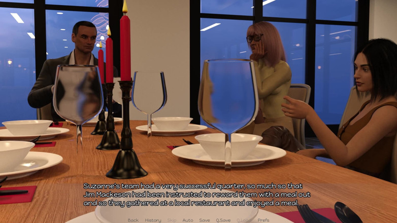 Dirty GamesXxX: De tre panelerna: kåt cuckold ser sin fru och hennes...