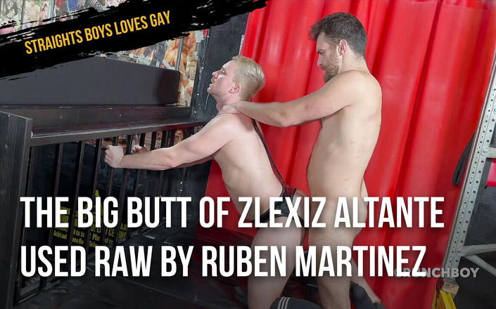 Straights boys loves gay: A bunda grande de Zlexiz Altante usada cru por Ruben...