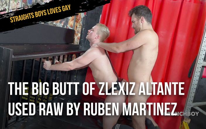 Straights boys loves gay: Cặp mông to của Zlexiz Altante bị Ruben Martinez sử...