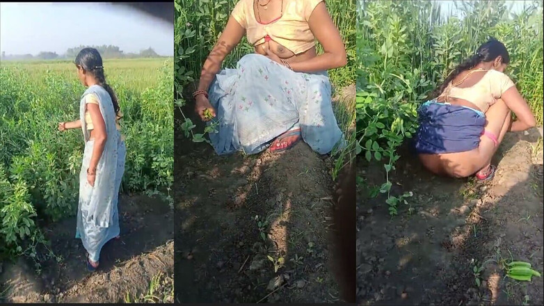 RadhaDevi: Деревенскую бхабхи трахнули на улице, видео