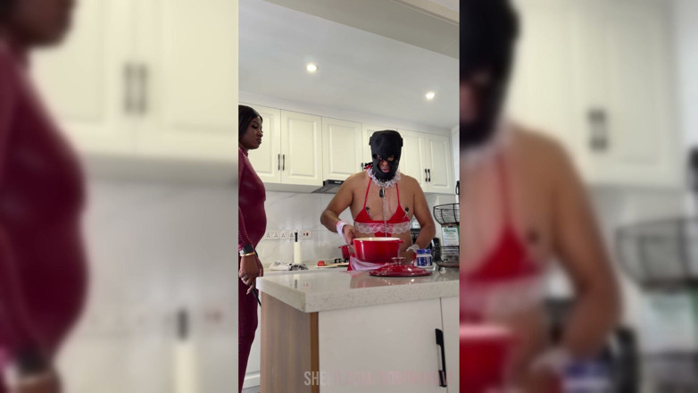 Domina Havi: Servire internă cu dominare feminină africană nefiltrată