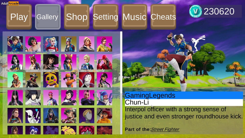 LewdArcade: Forthub Sex Scence Gallery Collection [part 01] Fortnite Parody Porn Game Play [18+]...