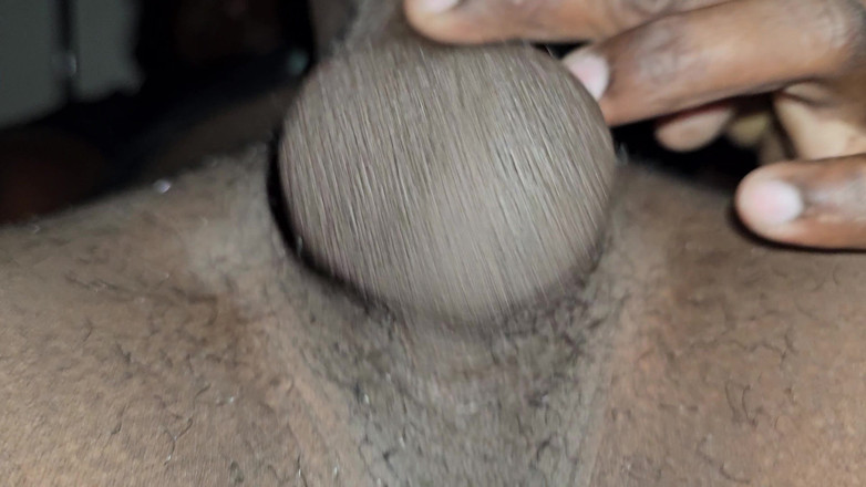 Mike Raj: Mitternacht, latte fap mit unbeschnittenem schwarzem mole-schwanz