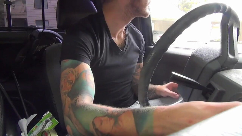 Christian Wilde: Too Horny to Make It Home