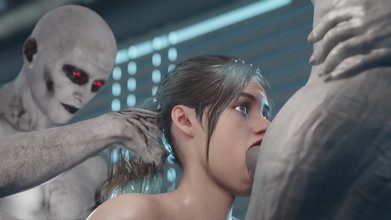 Velvixian 3D: Claire Grup seks