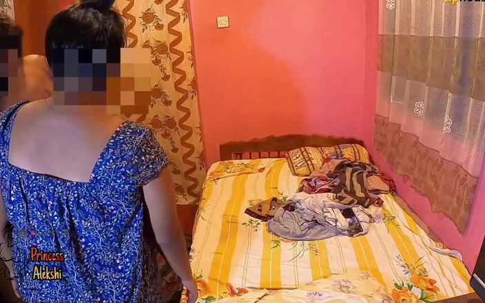 Princess Alekshi: Stiefmoeder betrapt haar stiefzoon op het kijken naar porno en...