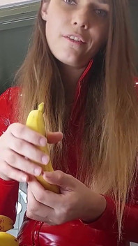 Ich zerquetschen bananen wie deinen schwanz