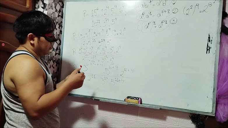 Rosaroja: 21 代数：指数定律 - 增强 - 简化 - 辐射