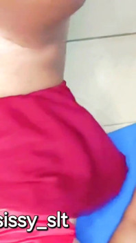 Smallest Dick Ever Shemale Horny Fuck and Try to Get Orgasm by Fucking Anal or by Rubbing Limp Little Clitty
