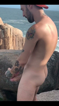 Hard Dick at the Nude Beach