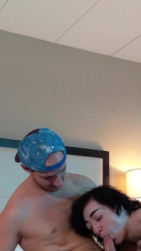 Super Sexy Petite Tatted Teen Sucking Cock - Compilation 1