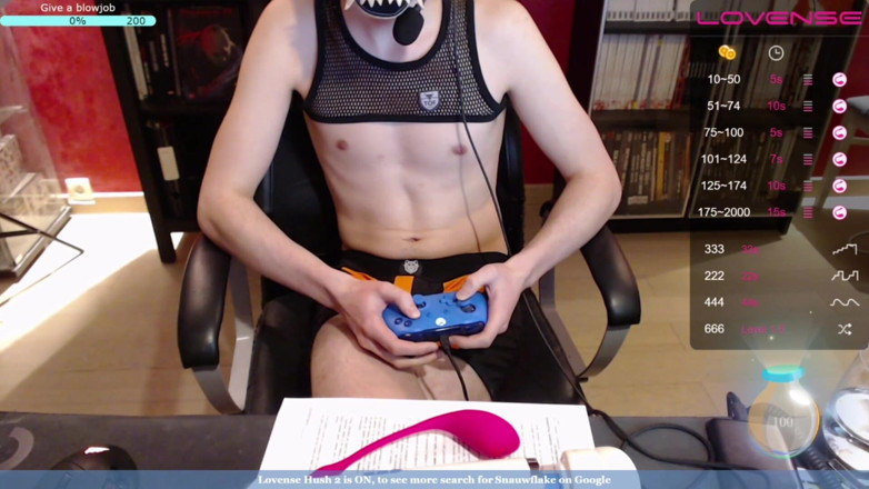 Snauwflake: Snauwflake sedang berseronok di Chaturbate - bahagian 6
