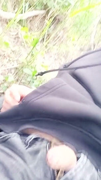 The Cute Gay Twink Jerking off His Cock, Pulled Through His Fly While Outdoors, Is Jon Arteen