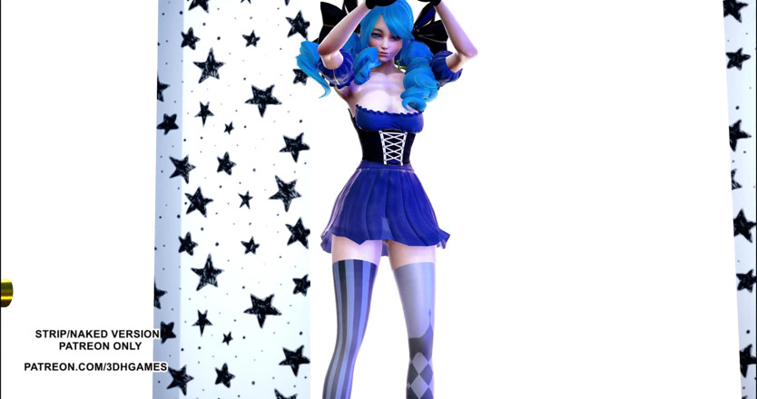 3D-Hentai Games: Bestie - Excuseme Gwen sexy kpop taneční liga legend